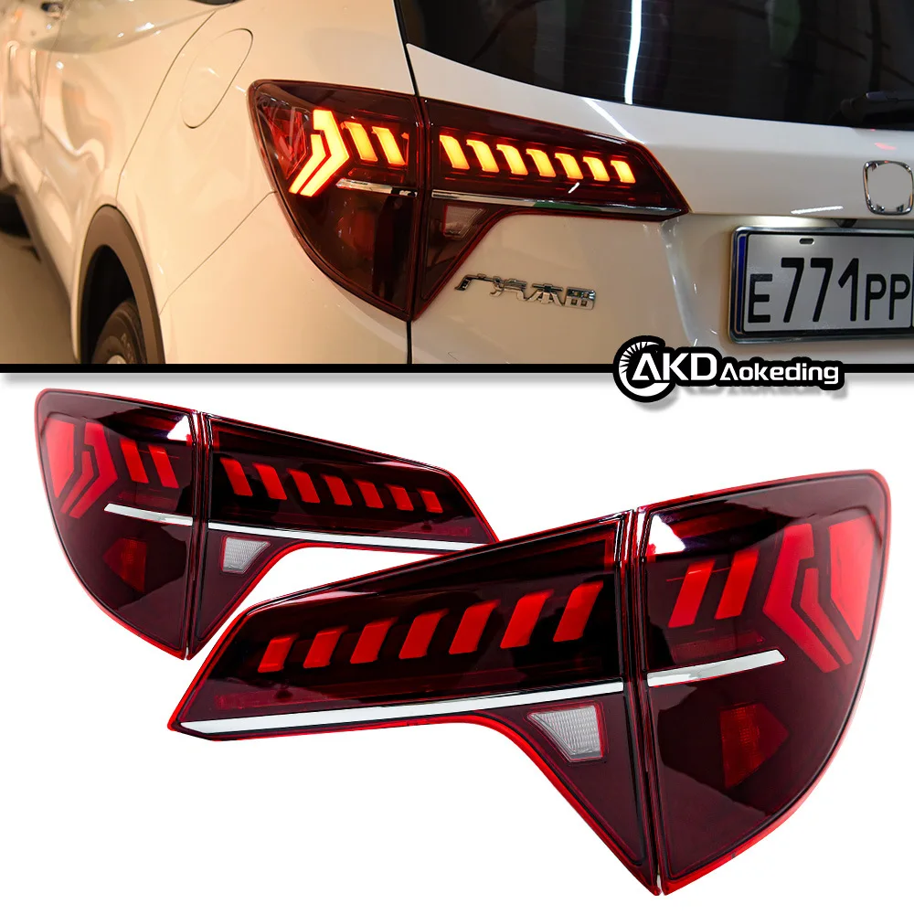 

Dedicated to Binzhi tail light assembly VEZEL modified LED sickle running light running water turn signal HRV