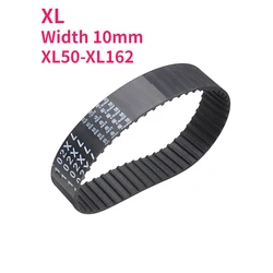 XL Synchronous Belt Closed Loop Rubber Timing Belt Pitch 5.08mm Width 10mm XL50 60 64 68 70 72 74 76 78 80 82 84 86 88 90-XL162
