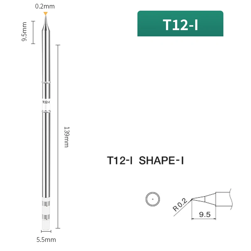 T12 Series Soldering Tips Solder Bits Welding Tool Replacement For Hakko FX951 BAKON 950D Soldering Station 1pcs