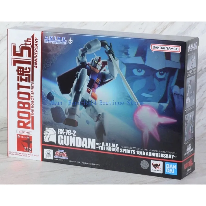 

В наличии Bandai ROBOT Spirit Regular Edition 312 RX-78-2 Gundam Ver. А.Н.И.М.Е. ЮНИВЕРСИЯ ~ Модель подвижной фигурки