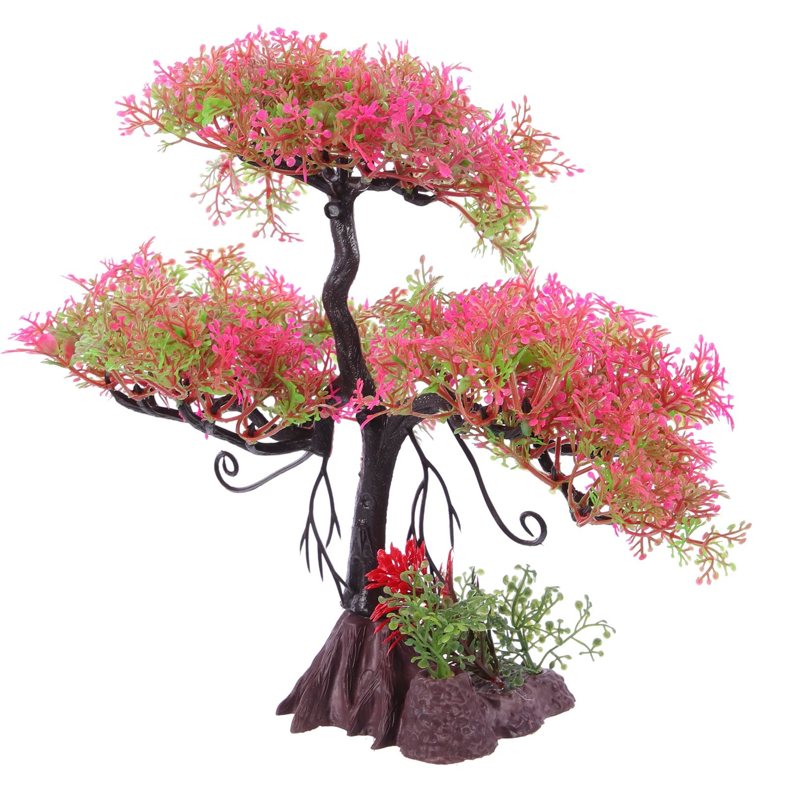 

Artificial Plants Aquatic Decoration Bright Colors Lifelike Fish Tank Supplies Aquarium Grass Decorations Pet Accessories