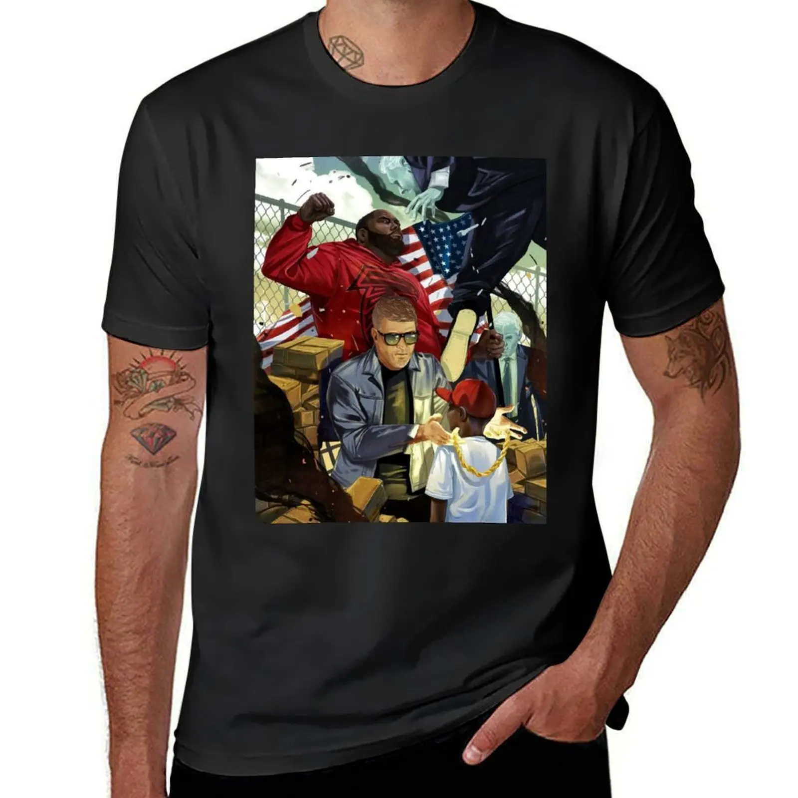 

Run The Jewels Usa T-Shirt tees sweat hippie clothes clothes for men