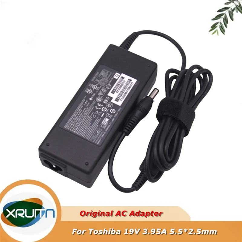 

Original For Toshiba Laptop AC Adapter Charger 19V 3.95A ADP-75SB BB ADP-75SB AB PA-3468E-1AC3 PA-3715E-1AC3 PA-1750-09 ADP-75HB
