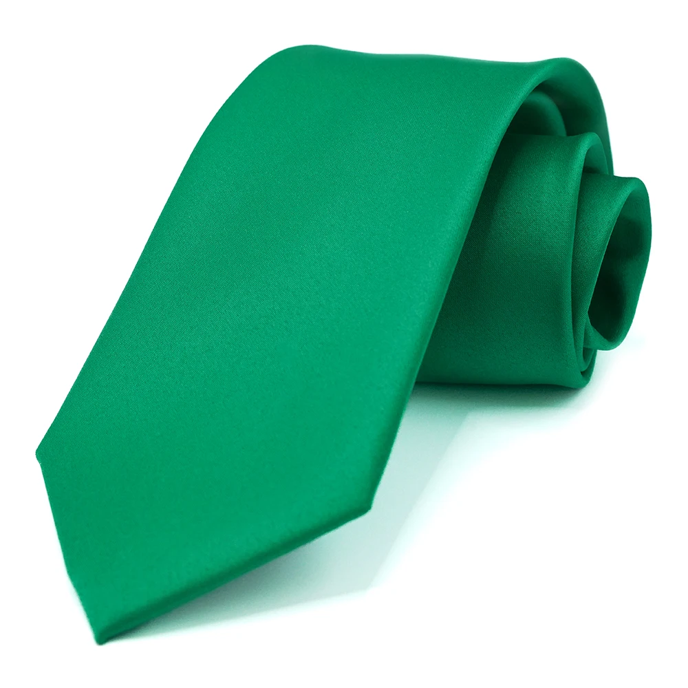EASTEPIC 8 cm Salbeigrüne hochwertige Polyester-Krawatte für Herren, klassische Krawatte, Herren-Accessoire, einfarbig, Pink, Business-Konferenz – Detail 11