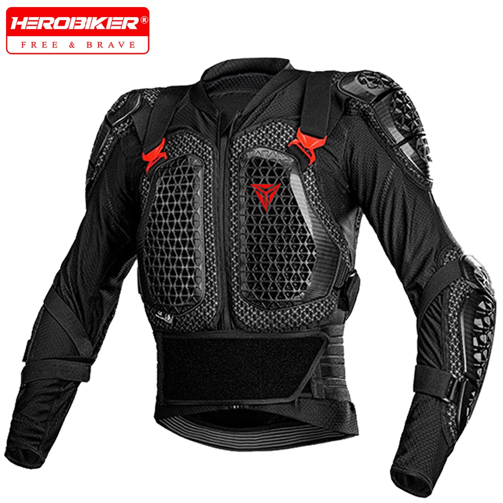 

Motorcycle Jacket Men Armor Jacket Motorbike Body Protective Motocross Racing Jacket CE Certified Riding Protective Gear