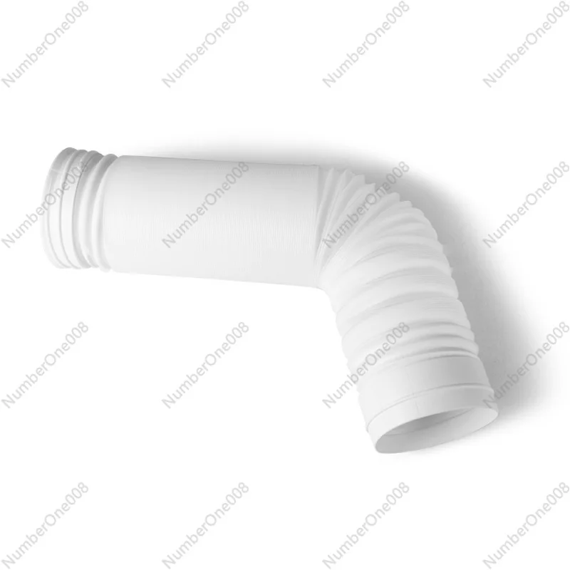 dryer exhaust hose extension vent hose white 1.5m for Tumble dryer clothes dryer telescopic tube exhaust pipe accessories