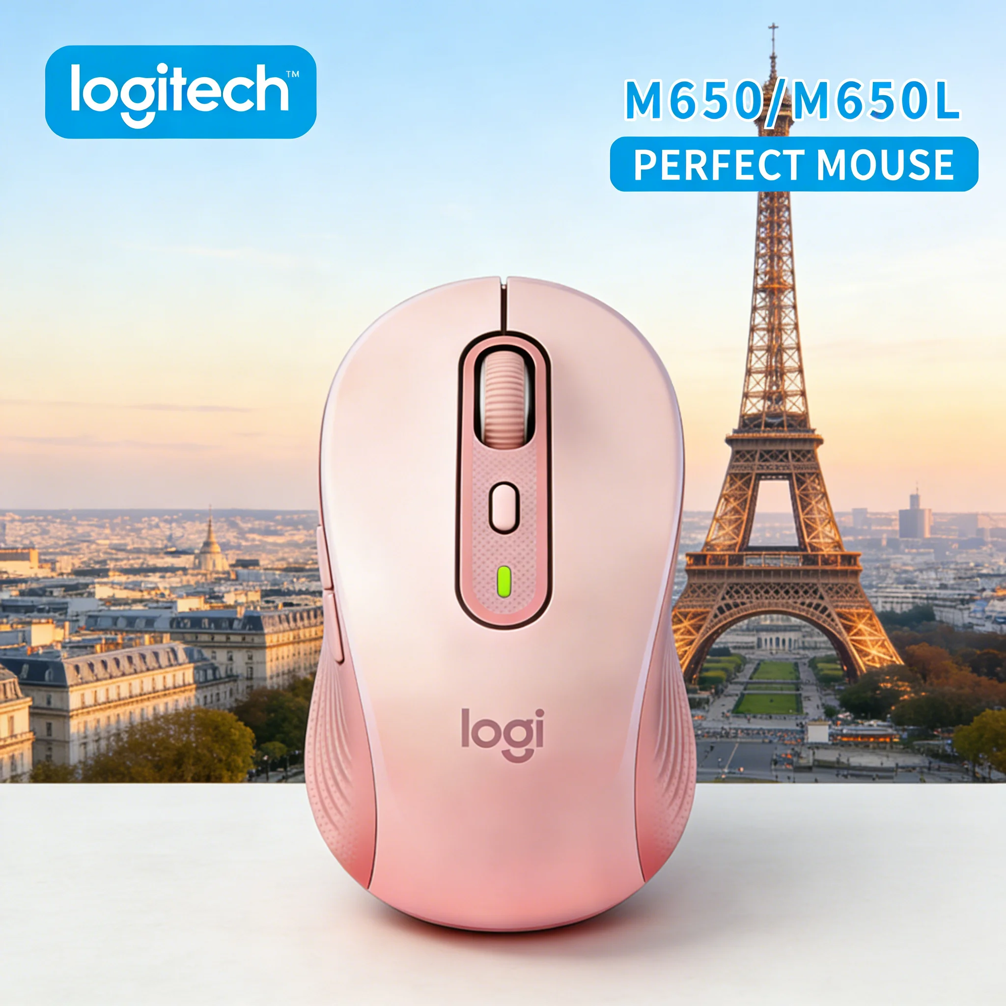 

Беспроводная мышь Logitech M650 Professional — бесшумный эргономичный дизайн, 24 месяца автономной работы, Smart Wheel, двойное назначение + MX3S/M220/M185