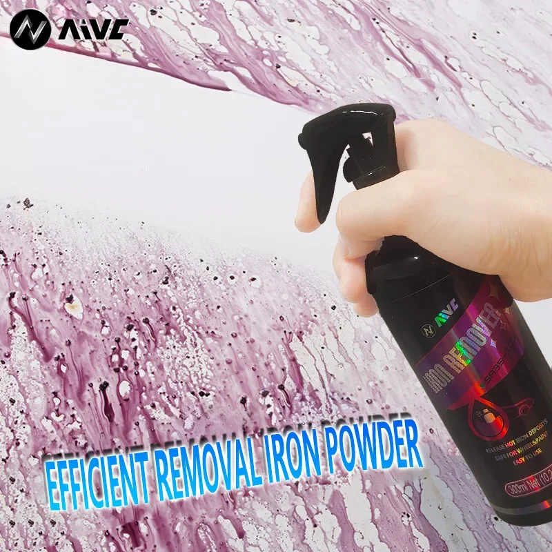 

Car Paint & Wheel Iron Particles Powder Rust & Dust Remover Auto Rim Metal Multi-Purpose AIVC Cleaning Spray Auto Metal Derust