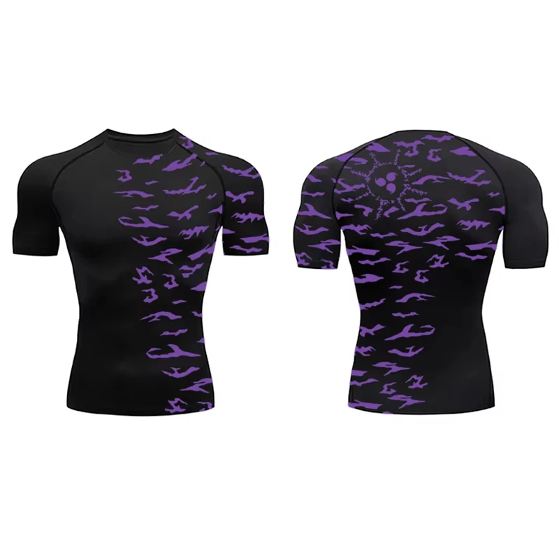 

3D Print Compression Women TShirts Athletic Men Tshirts Tops Gym Workout Fitness Undershirts Baselayers Kid T-Shirts Clothes Y2k