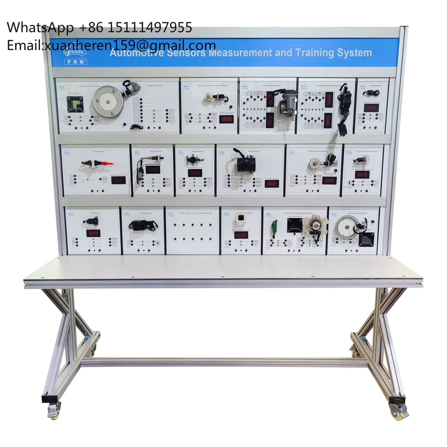 Automotive Sensors Measurement and Training System