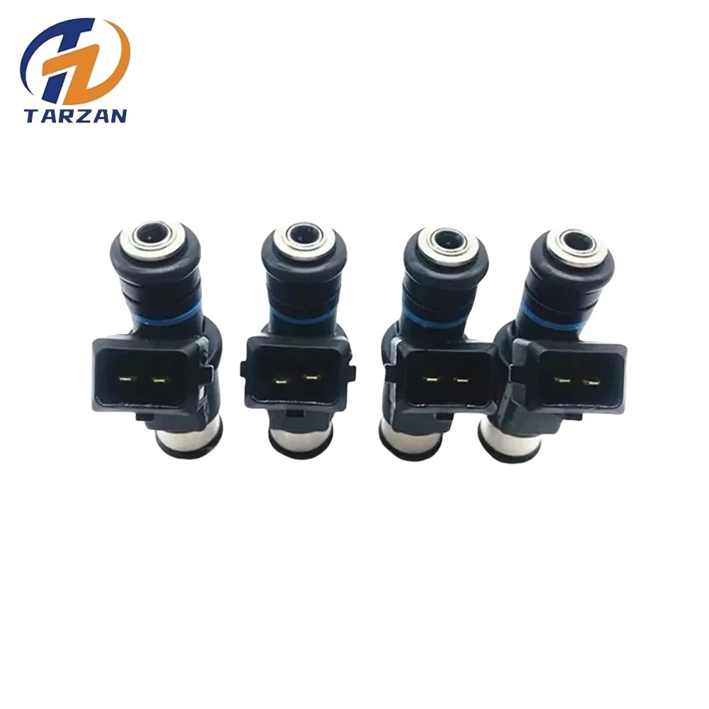 01F002A 0280156357 4 Pcs/Pack Auto Parts Fuel Injectors For Peugeot 206 306 307 Peugeot 106 206 306 Partner Citroen Berlingo C2