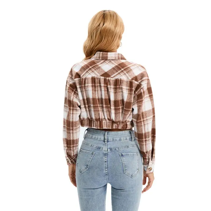 

Women's Cheered Long Sved Cardigan irt Jaet Vintage Sle Slim Fit Polyester Fiber Autumn Season Regular Sve