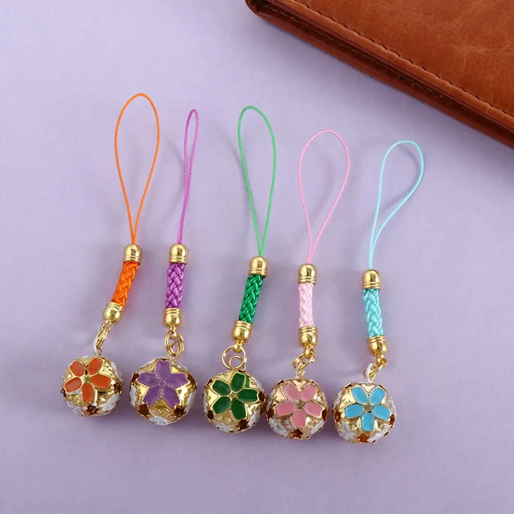 DIY Keychain Phone Charm for Phone Novelty Gift Bag Pendant Phone Lanyard Bell Pendant Phone Bell Straps Mobile Phone Straps