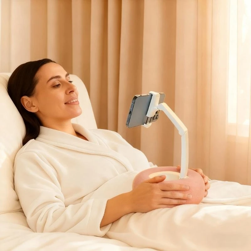 

Эргономичная складная подставка для телефона для автомобиля, дивана-кровати, стола с силиконовой присоской F19C