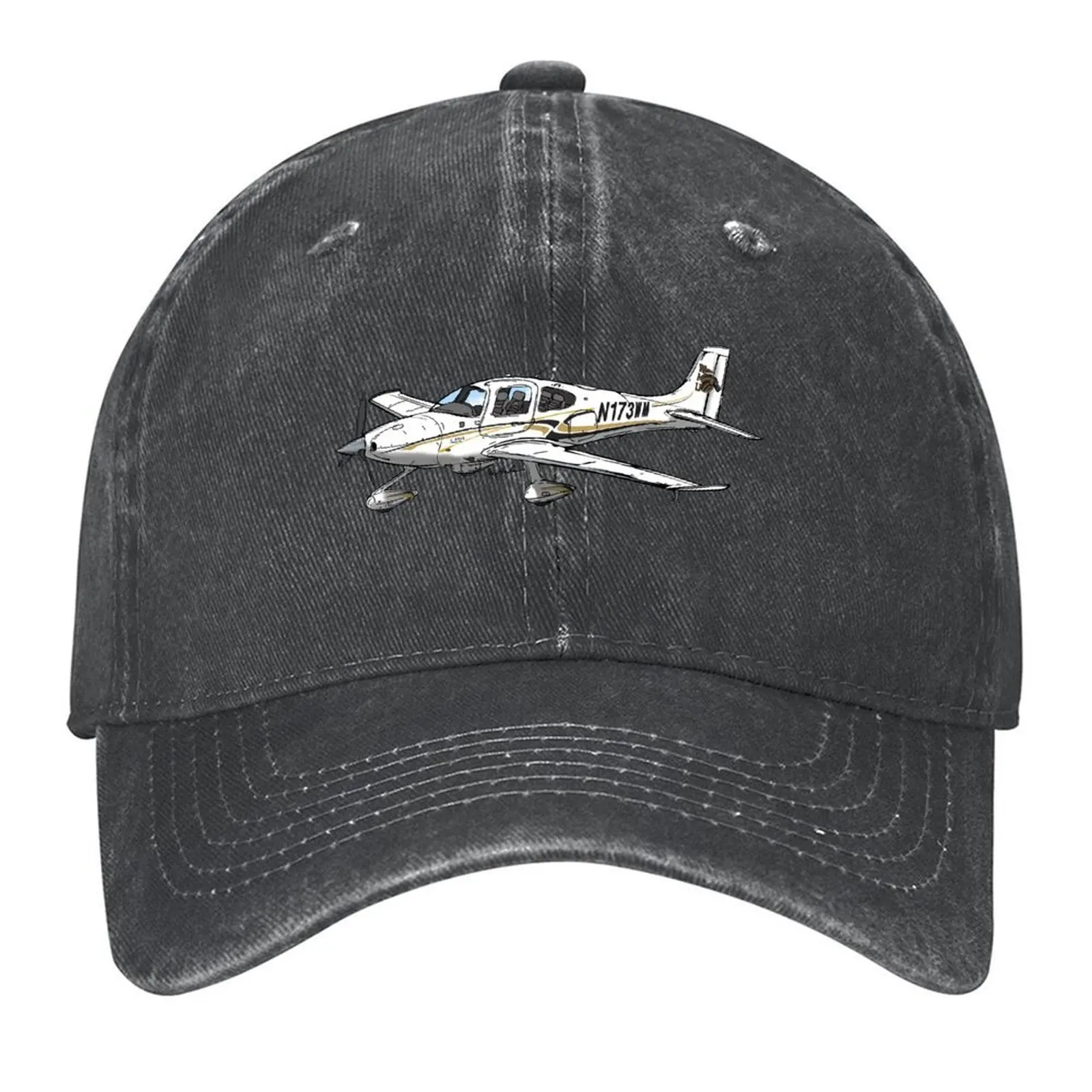 

Cirrus SR22 N173WM Baseball Cap Luxury Man Hat Hat Baseball Cap Golf Cap New Hat Luxury Woman Men's