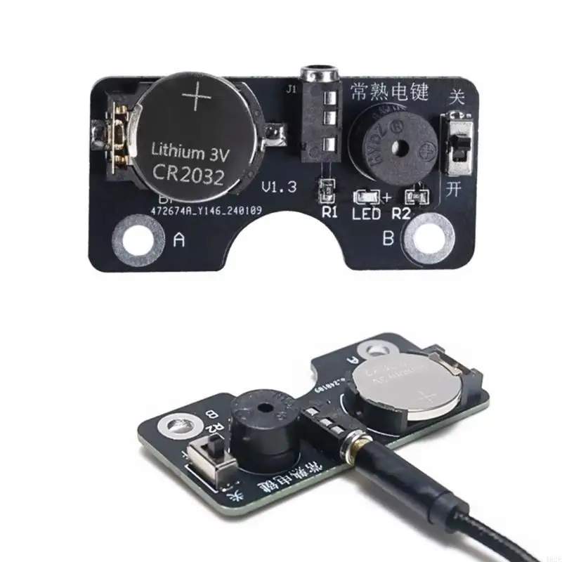 462E Keying Practice Tool For Vband-Keyer Connector For Telegraph Operators CR2032 Battery Operate