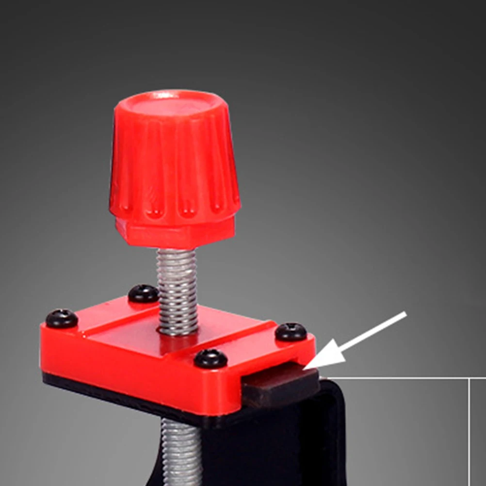 Tile Height Adjustment Leveler 0.3-6.5Cm Black Micro-Adjustment Tool Fast Accurate Positioning 500Kg Load Bearing Ceramic
