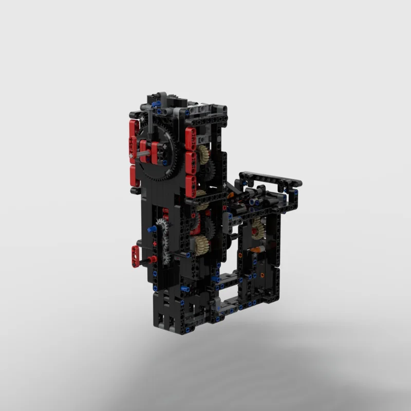 1459PCS MOC Orologio meccanico Orologio vintage Orologio a ingranaggi Modello fai da te Modello Building Blocks Giocattoli di compleanno Regalo