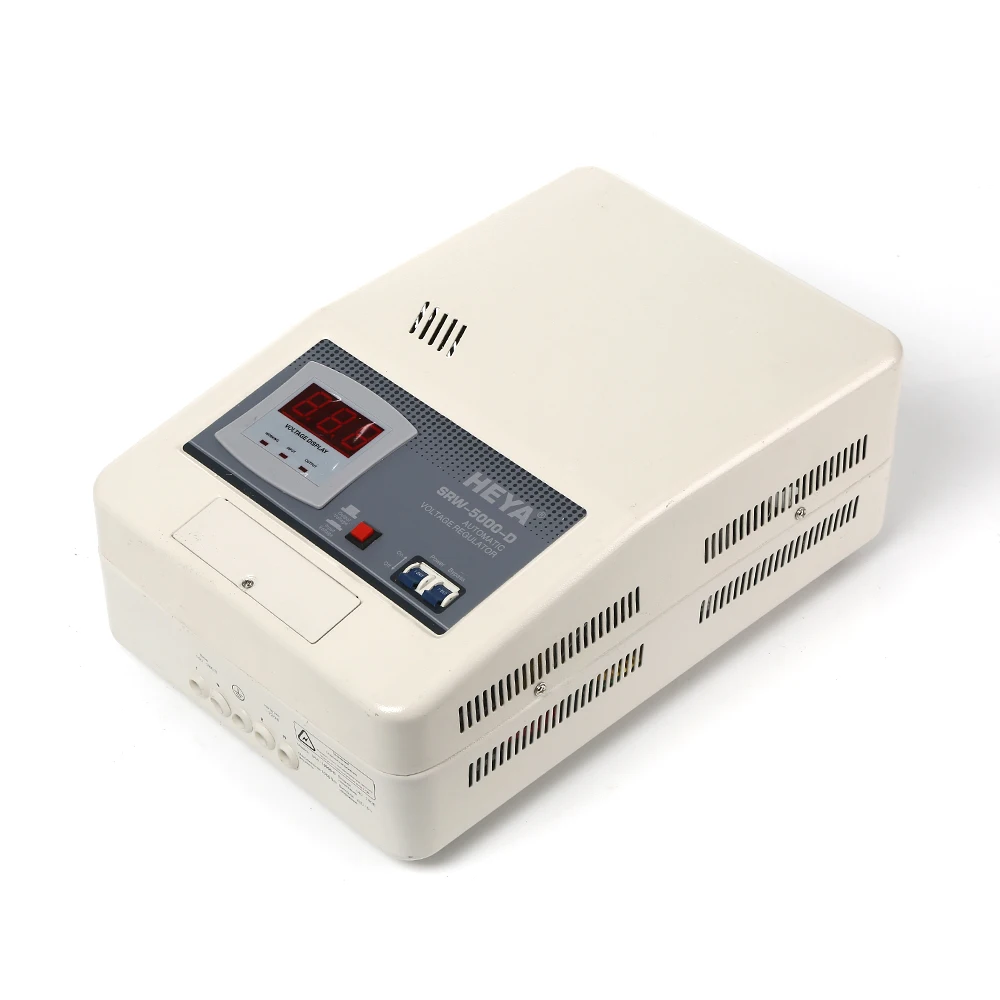مصنع جدار جبل 5KVA التتابع 220 فولت مرحلة واحدة منظم تلقائي استقرار AVR السعر