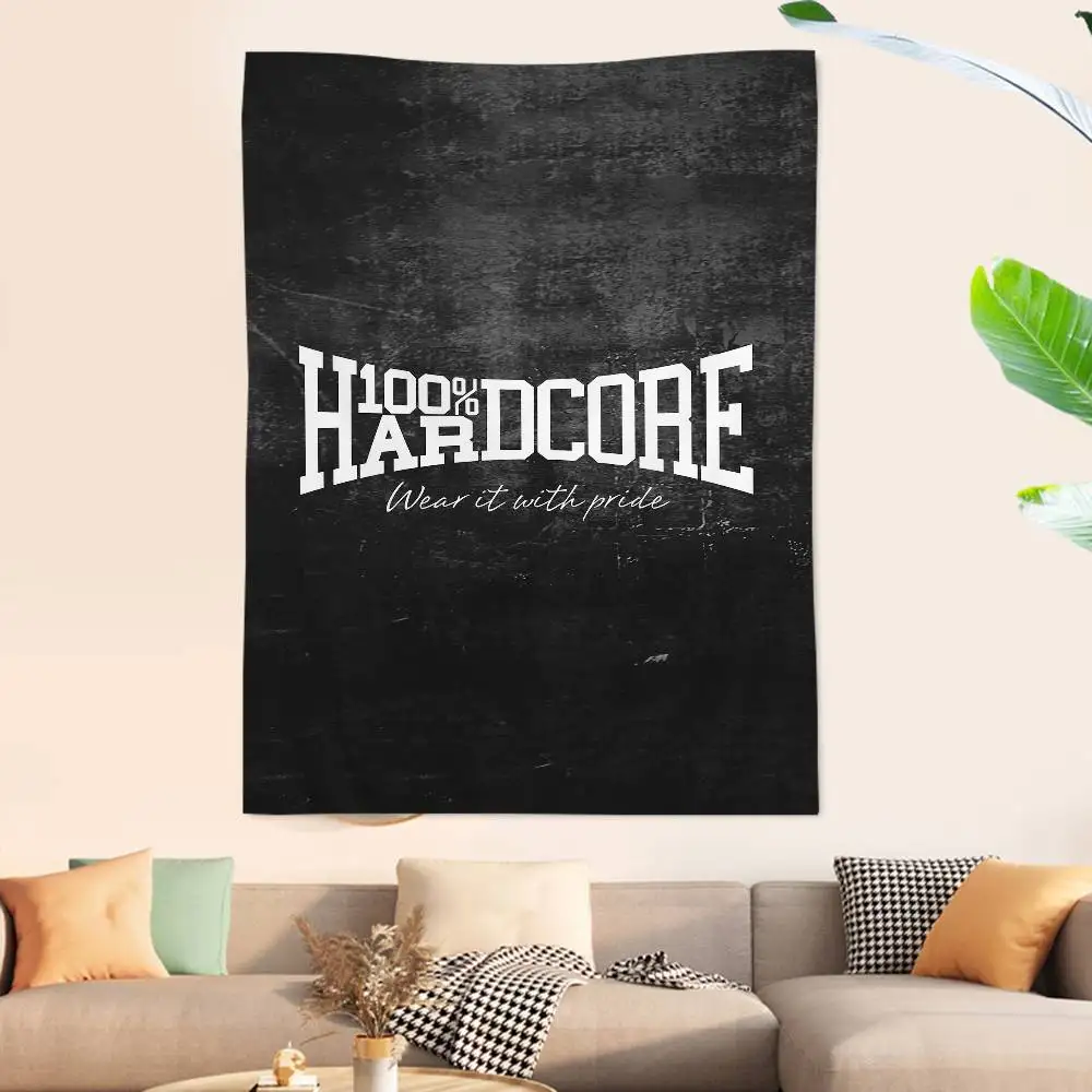 100 Hardcore Dog To The Bone Cartoon Tapestry Wall Hanging Decoration Household Home Decor