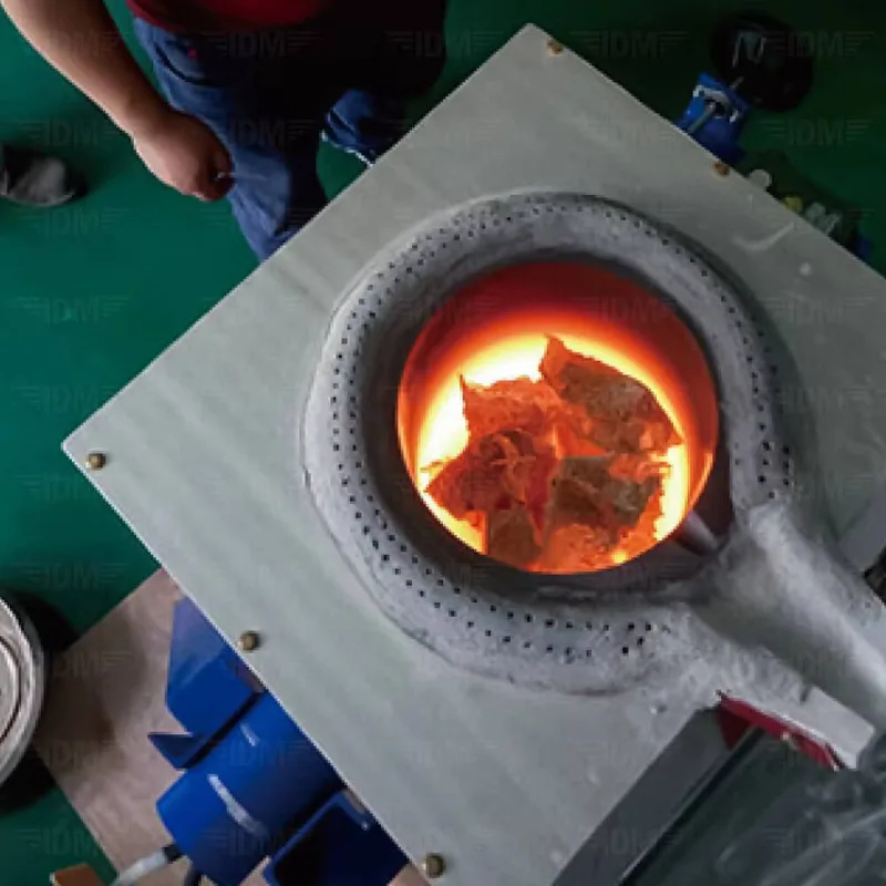 IGBT 100 كجم فرن الحث المعدني ذوبان لحام التبريد العلاج الحراري فائقة التردد ماكينة تسخين حثي