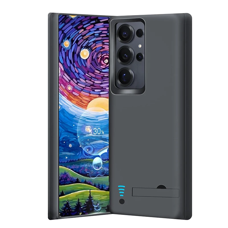 10000mAh Battery Case for Samsung S23 Ultra S22 S21 Plus S24 S25 Ultra S20 Note 20 Ultra Note 10 Plus Power Bank Cover S21 FE