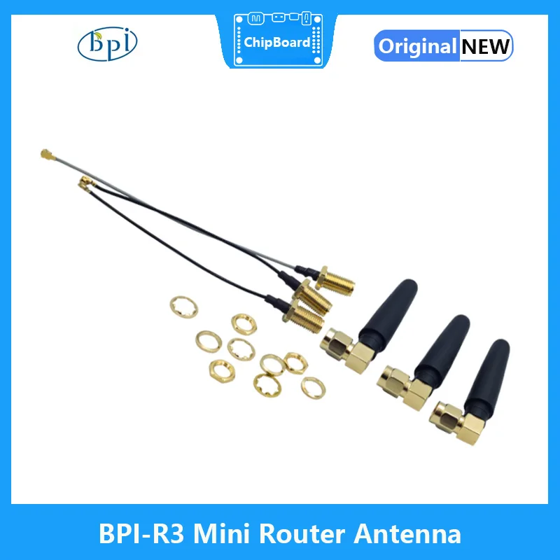 

2024 New Banana pi BPI-R3 Mini Router Antenna