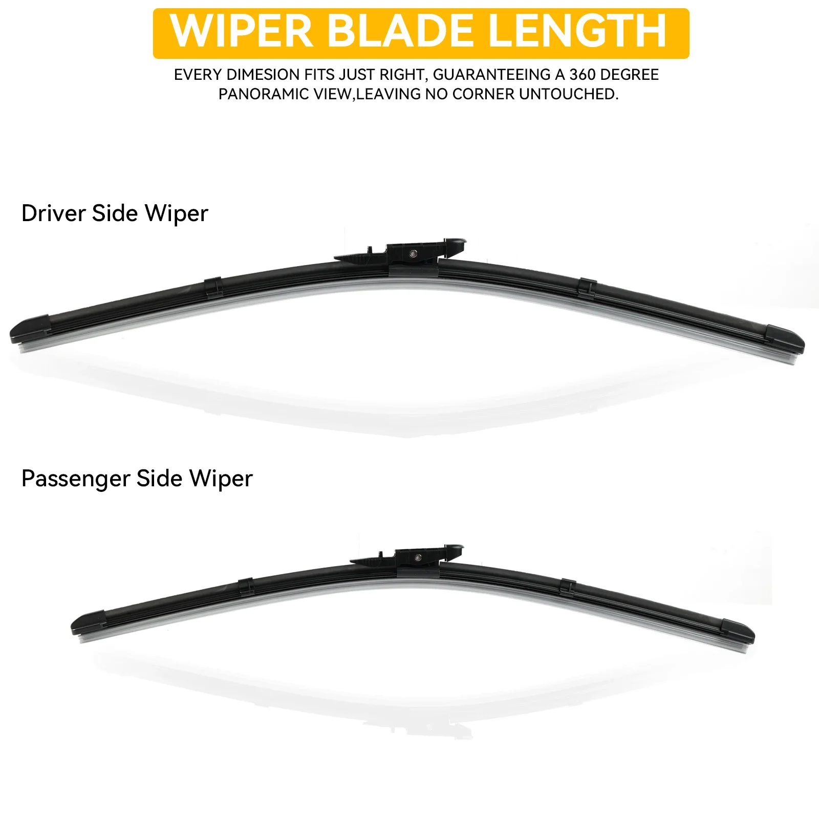 Wiper Front Wiper Blades For Mercedes Benz R Class W251 M ML Class W164 Windshield Windscreen Window Rain Brush 28