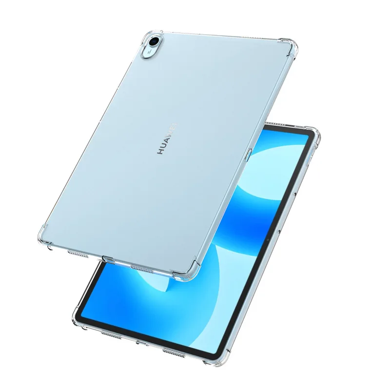 For Huawei MatePad 11.5 2023 Case Transparent Air-bags Soft Silicone TPU Protection Shockproof  Capa Fundas For BTK-W00