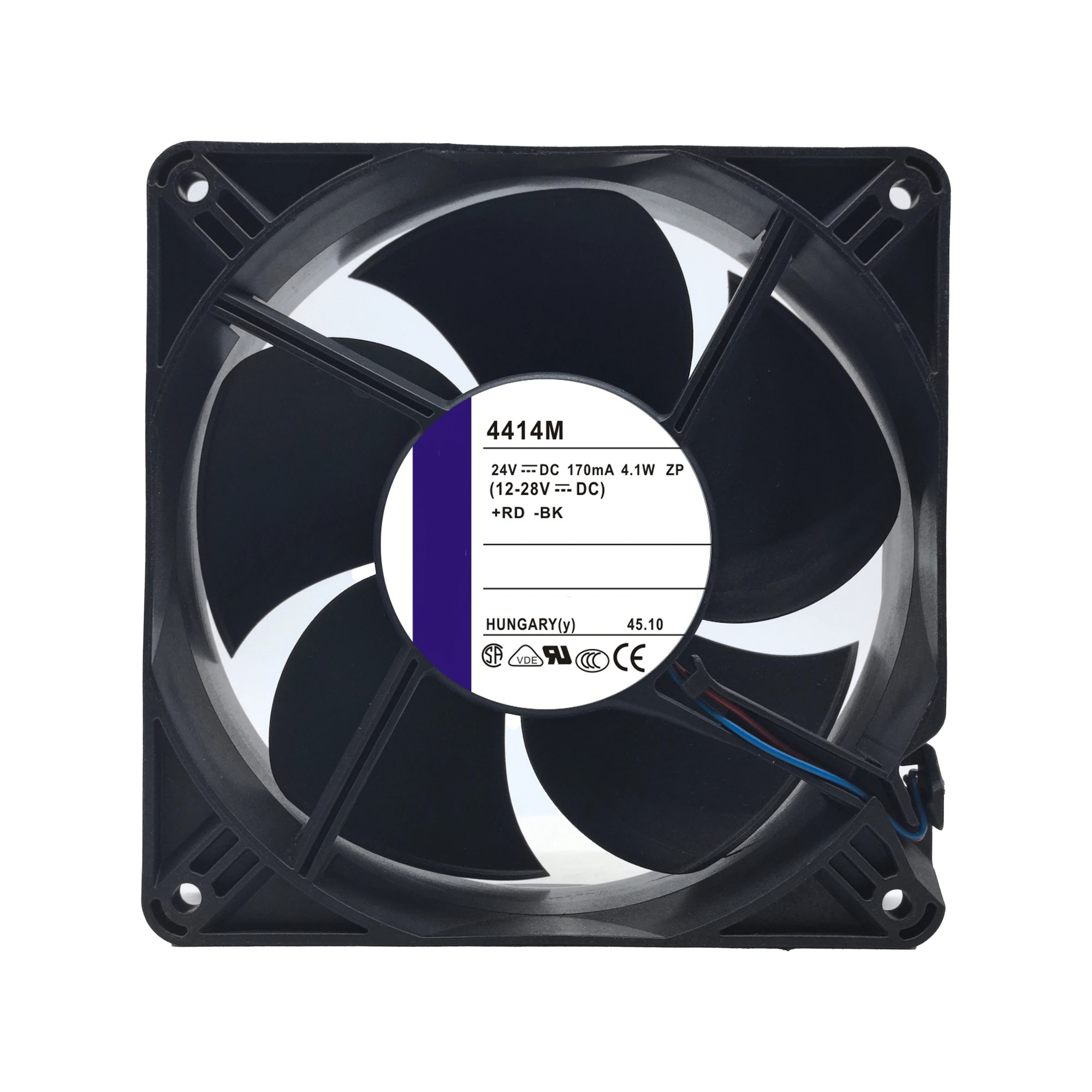 Cooling Fan KDE2405PFVX DC 24V 2.2W 5CM 5010 50x50x10mm 2-Wire