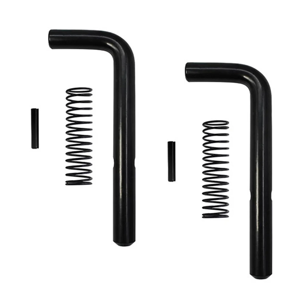 2 Set 819T Trailer Gate Spring Latch Kit Trailer Gate Pins Heavy Duty Trailer Gate Latch Repair Kit For 5XI0LGW2K 7X16HDLAND