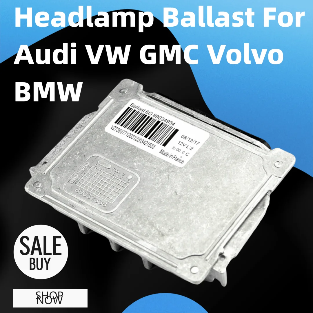 For Audi VW GMC Volvo BMW6G D1S Headlamp Ballast 135i 128i E82 E88 Headlight Control Unit 89034934 4L0907391 New