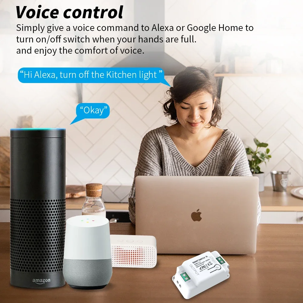 GERMA Tuya Zigbee przełącznik DIY inteligentna automatyka domowa przełącznik sterowanie światłem moduł inteligentne życie Alexa Google Home Assistant 220V