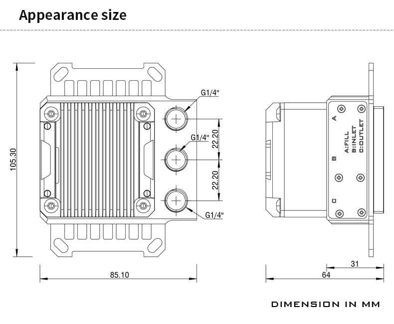 Imagem -06 - Barrow Cpu Water Block para Amd Am4 Am3 Mais Fm2 com Reservatório Bomba Bundle Edição Mini Fit Small Case Preto Prata Ltprp04 s