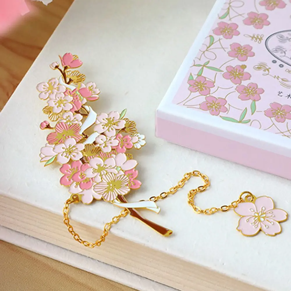 Stationery Retro Tassel Pendant Bookmark Pagination Mark Metal Book Clip