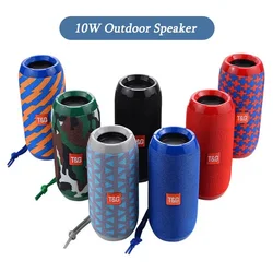 T & G TG117 Altavoz Bluetooth portátil Woofer inalámbrico para exteriores llamada gratuita/tarjeta FM/TF/unidad Flash USB conectar teléfono móvil/tableta