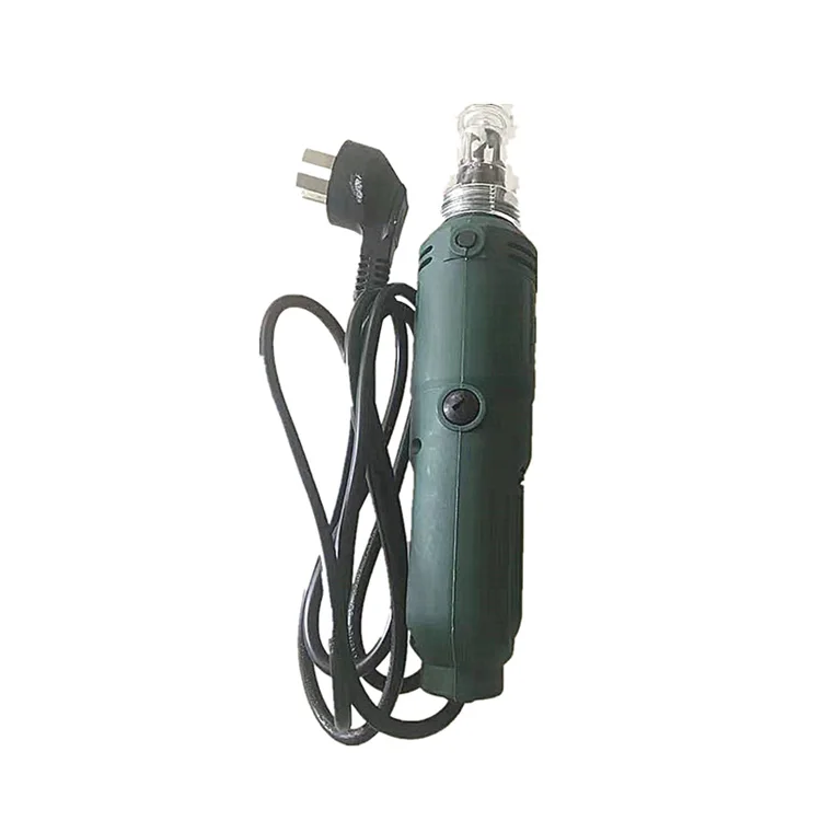 Enameled wire scraper machine for stripping motor wire