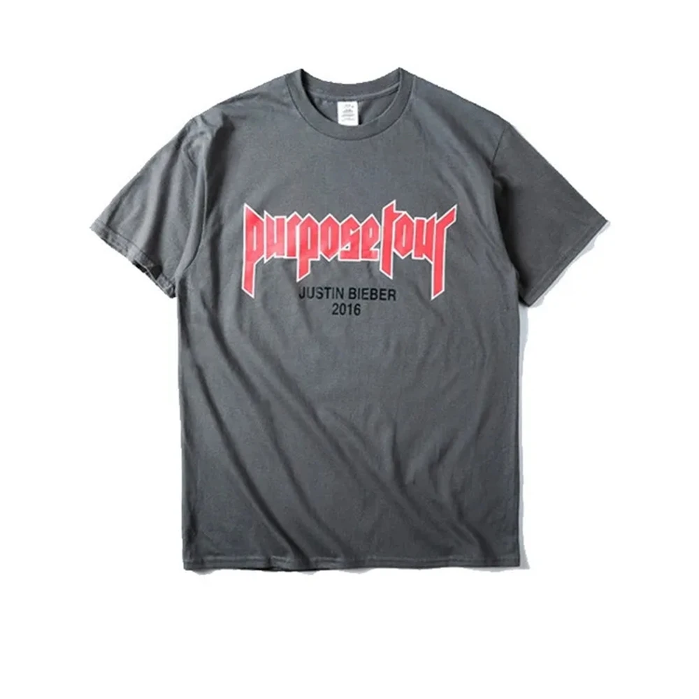 Justin Bieber Purpose Tour T Shirt Men Women Hip Hop Skateboard Streetwear My Mama Don\'t Like You Oversized Tee Y2k Tops 72476