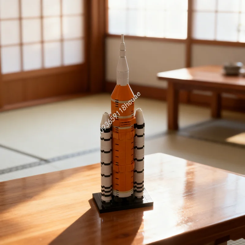 

185pcs MOC Icons Mini SLS Model Building Toys Blocks Construction Assemble DIY Creative Education Brick Christmas Gifts Idea