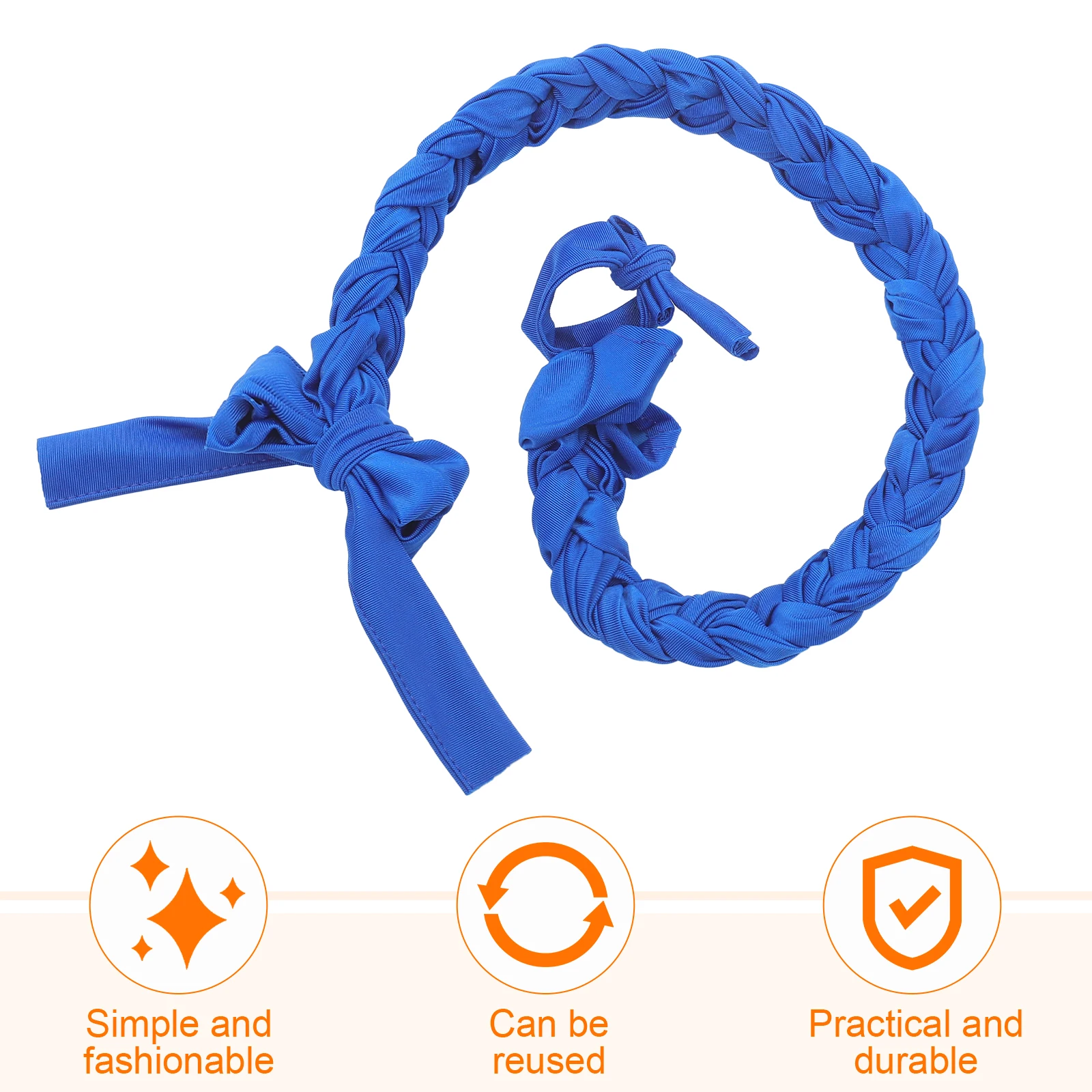 الحصان ذيل حصان تمديد الأحمر مضفر الذيل حامي طارد البعوض في الهواء الطلق مستقرة ذيل الحصان حامل الإمدادات