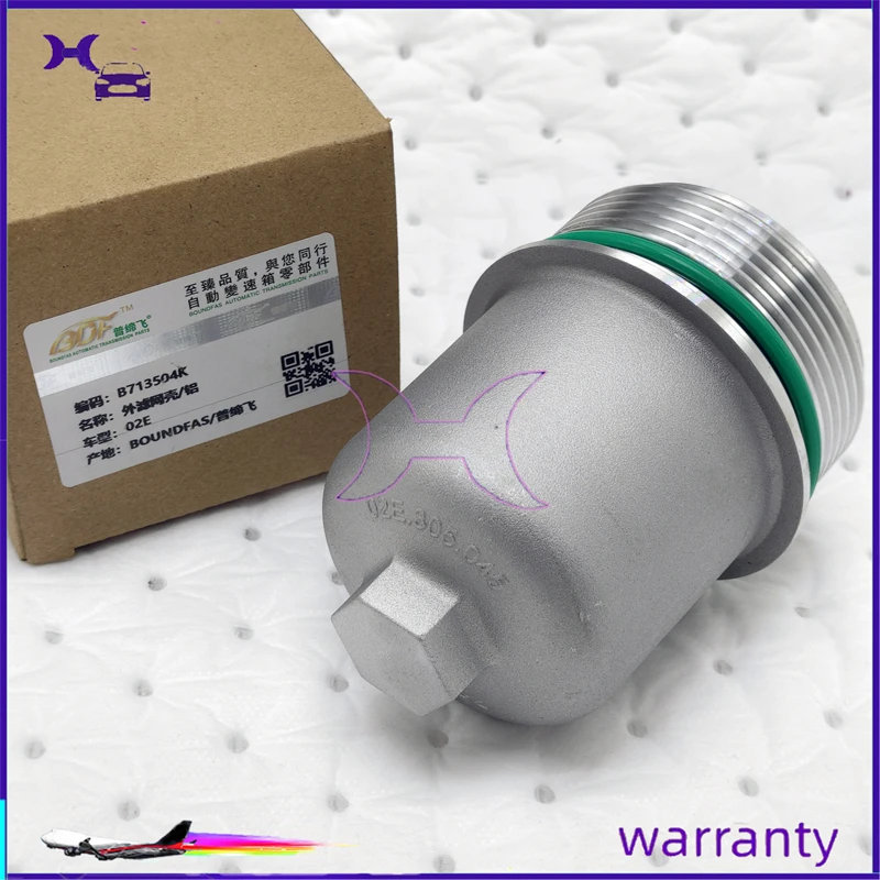 

New 0DE 0DW 0BH DQ380 DQ500 DQ381 0BH325159B Auto Transmission Oil Filter Housing Cover Improved External For VW Audi Skoda Gol
