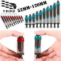 YSIDO 52mm-120mm Shocks Absorber Oil Filled for 1/10 RC Truggy Buggy On-Road Touring Drift Cars LC Racing Absima Upgrade Parts