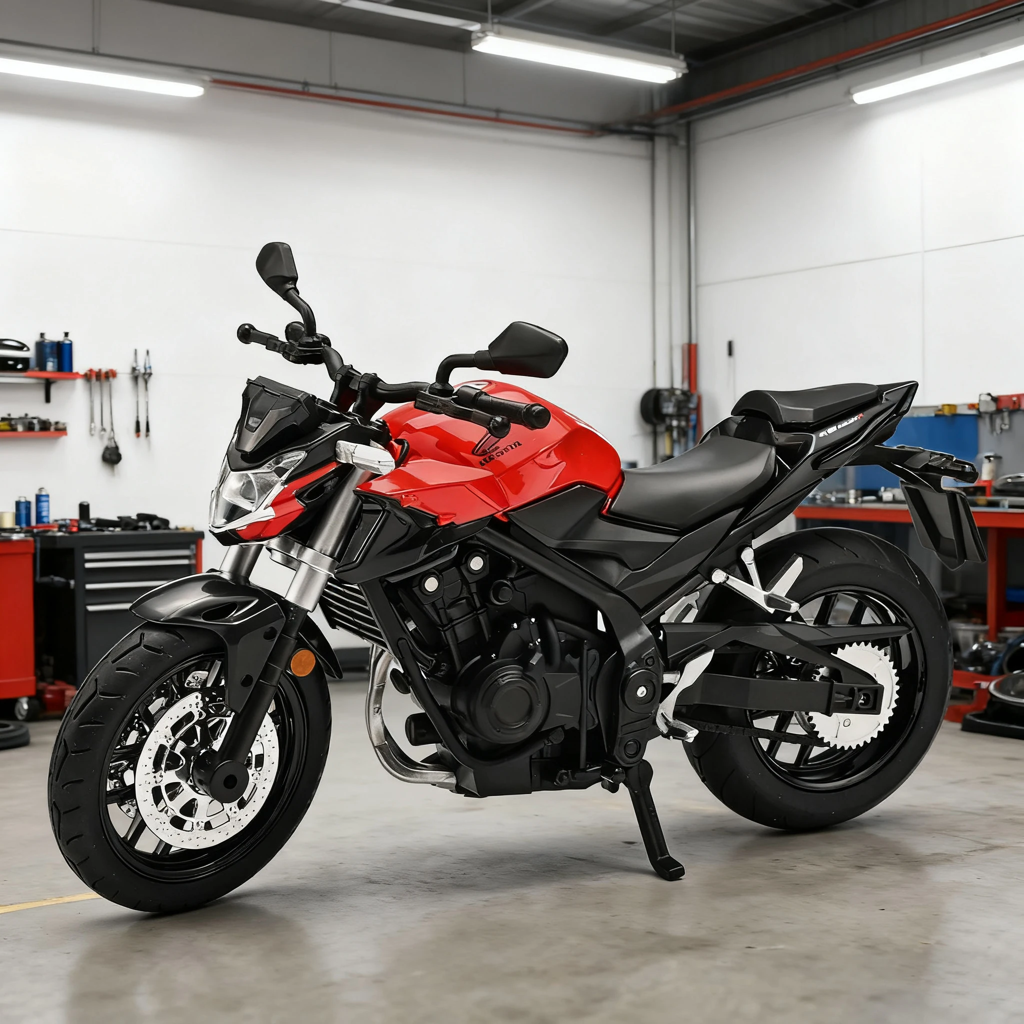 

1:12 Honda CB400F Alloy Die Cast Motorcycle Model Vehicle Collection Sound and Light Off Road Autocycle Toys Car