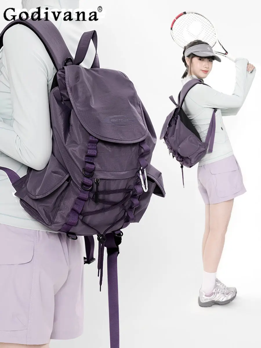 

Daily Commuting Outdoor Backpacks Light Mountaineering Outdoor Backpacks Sports Student Large-capacity Spring Outing Bags