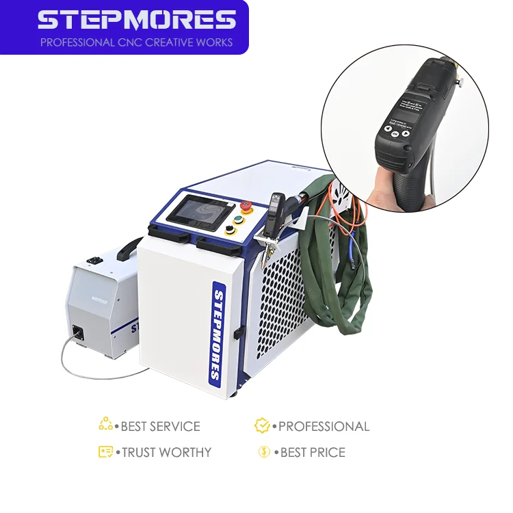 

Лучший портативный лазерный сварочный аппарат для стали и алюминия, 1500 Вт