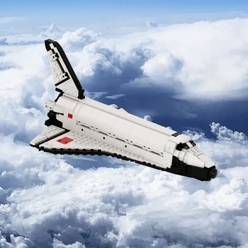 Moc Buran Spacecraft Building Blocks Ideal Orbiters Spaceplane DIY Model Space Plane Toys Bricks Sets Birthday Gift Kids Adults