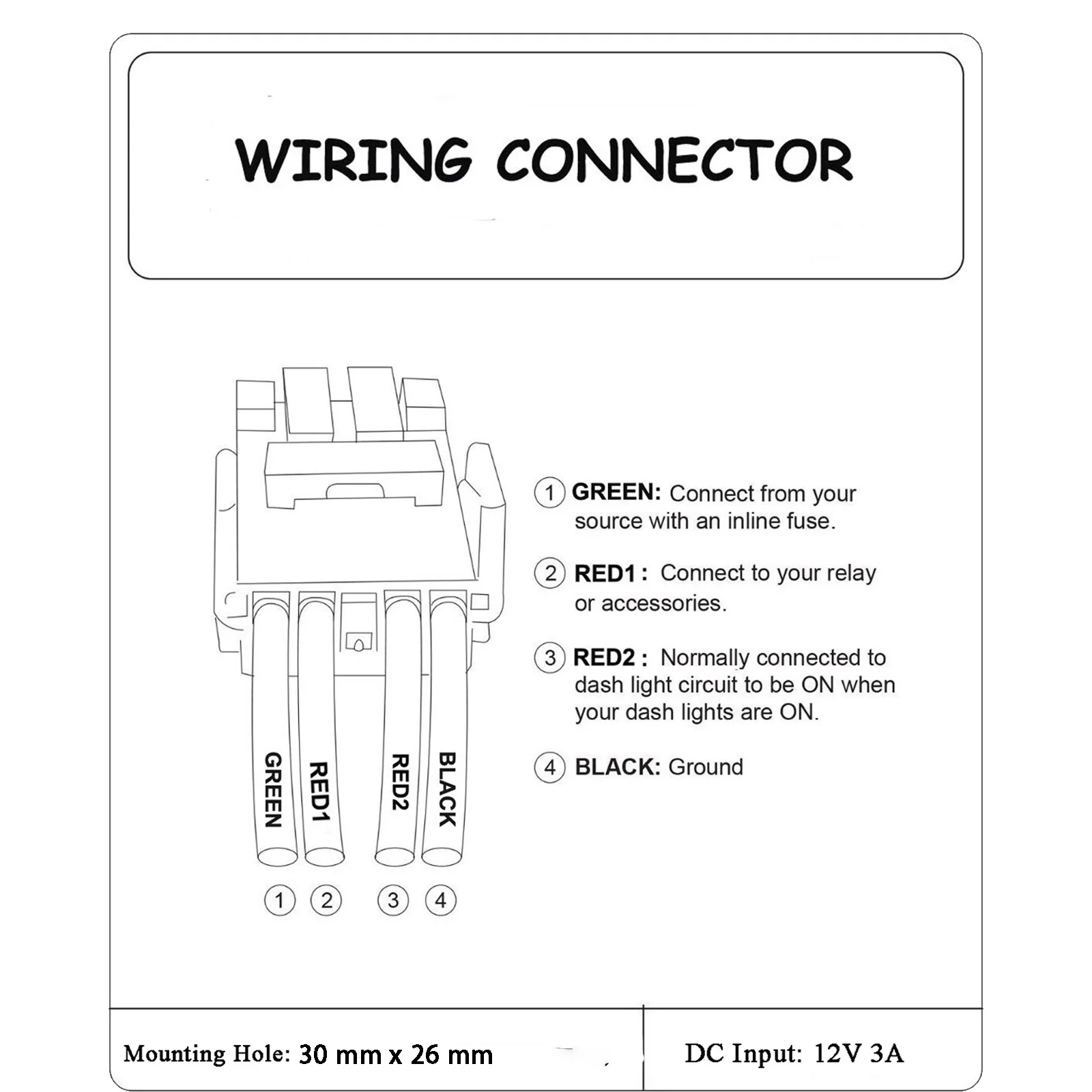 12V Left/Right Push Switch Orange Led Light ON OFF With Wiring Kits For VW Volkswagen Amarok Car Accessories Replacing Parts