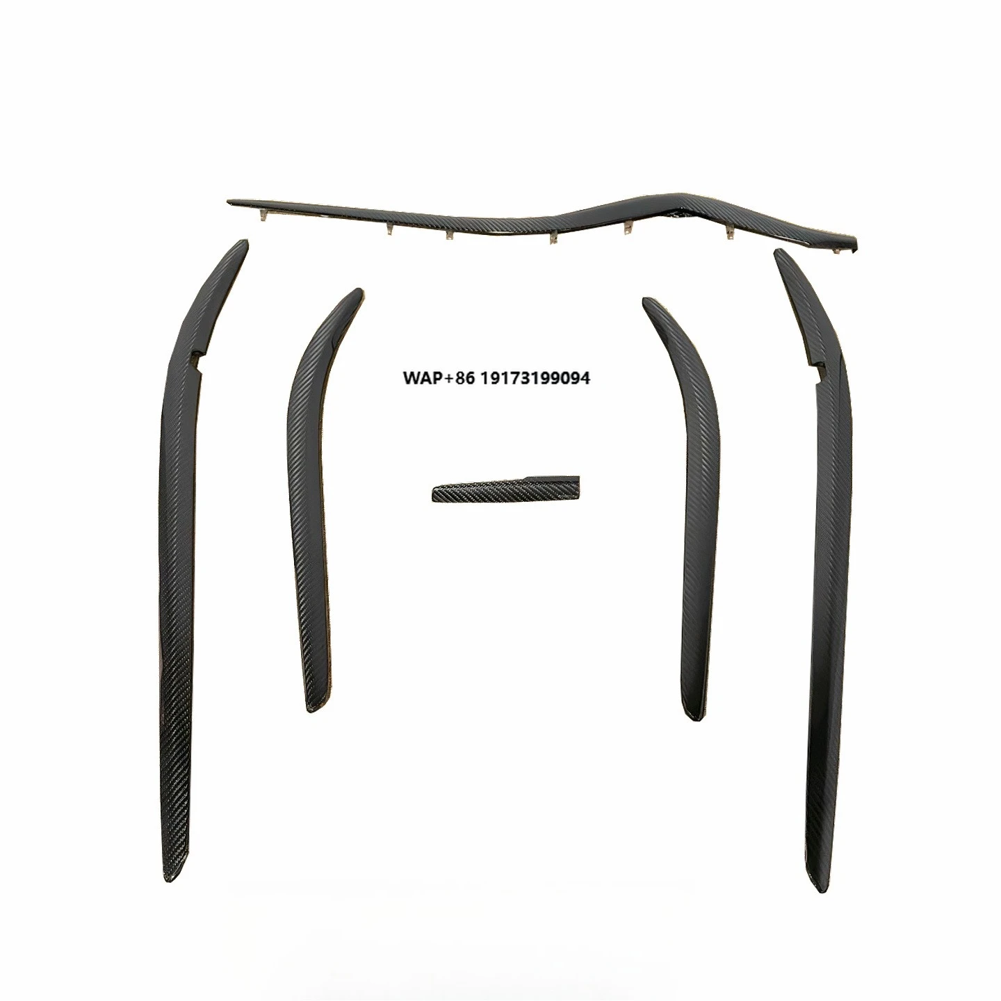 

Dry Carbon Fiber Interior Replacement 6 Pieces for Granturismo Grancabrio GC GT GTS 2007-2015