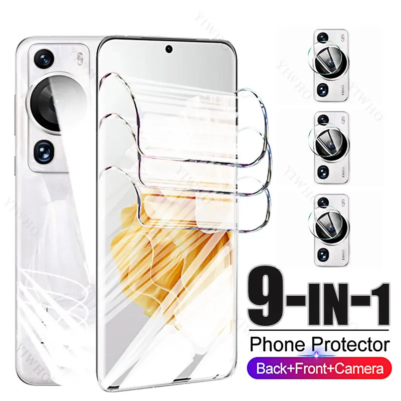 Front Back Hydrogel Film for Huawei P60 P50 P40 Pro Plus Lite Art 5G Camera Glass Screen Protectors for Huawei P 60Art 10pro+ 40