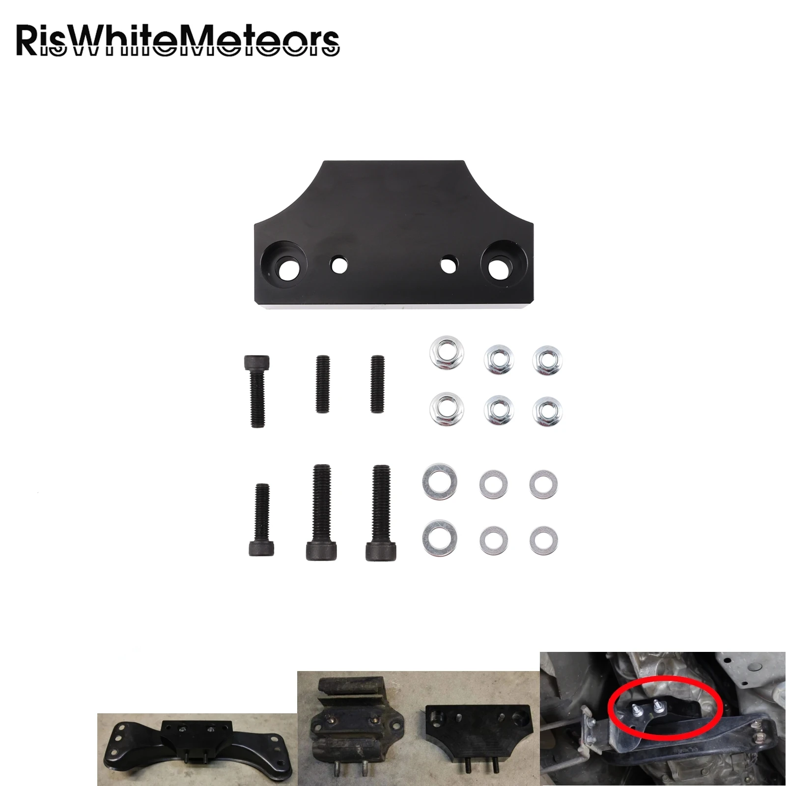 

Billet Aluminium Solid Transmission Mount Direct Replacement For Nissan R32 Skyline S13 S14 S15 Silvia KA24 SR20 Engine